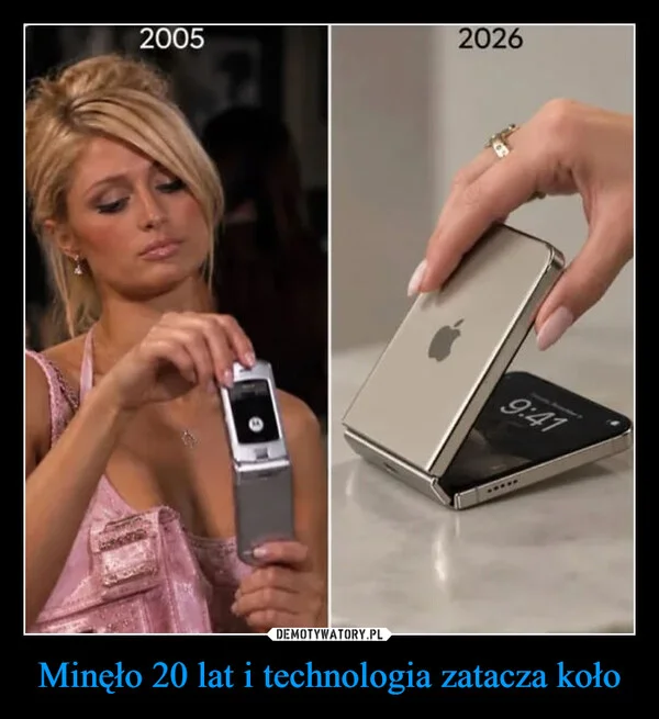 Minęło 20 lat i technologia zatacza koło