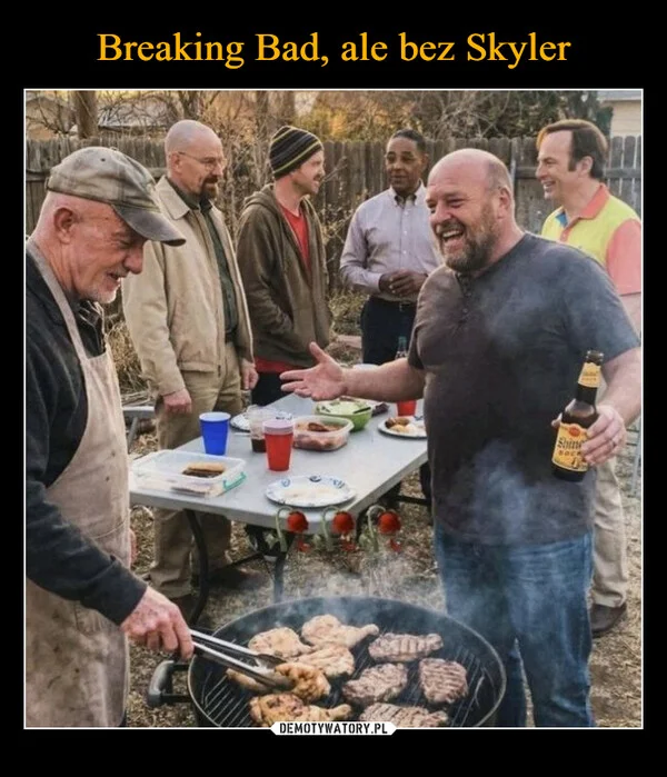 
    Breaking Bad, ale bez Skyler