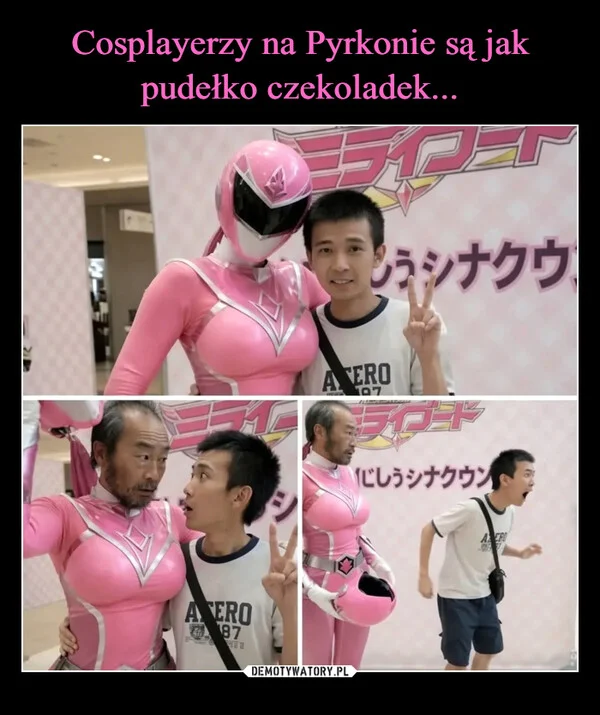 
    Cosplayerzy na Pyrkonie są jak pudełko czekoladek...