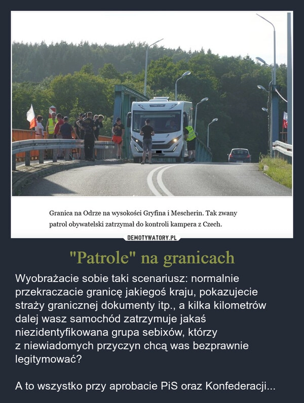 
    "Patrole" na granicach
