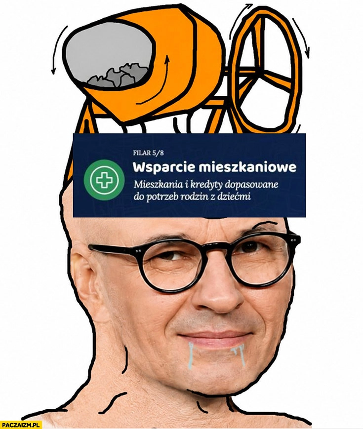 Morawiecki wsparcie mieszkaniowe betoniarka na głowie