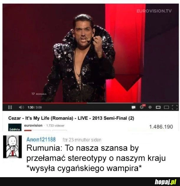 
    Rumunia na Eurowizji