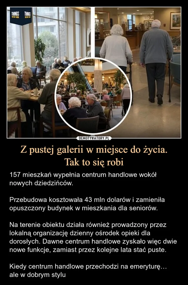 
    Z pustej galerii w miejsce do życia. Tak to się robi