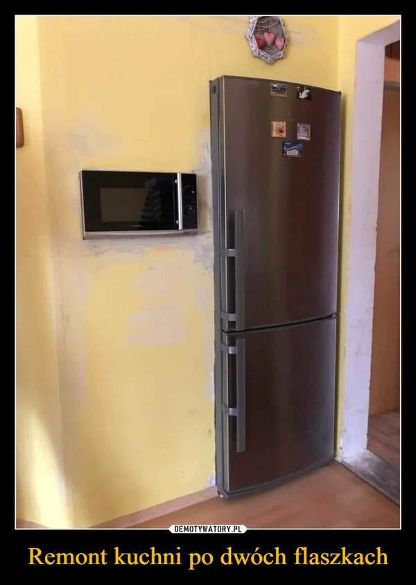 
    Remont kuchni po dwóch flaszkach