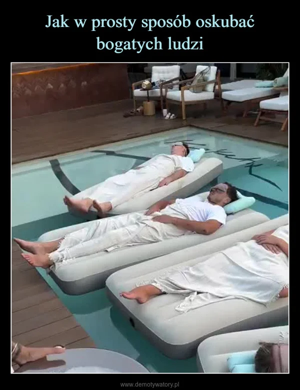 
    Jak w prosty sposób oskubać bogatych ludzi