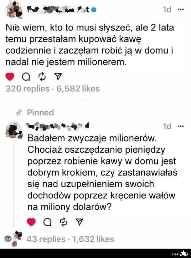 
    Sposób na zostanie milionerem 