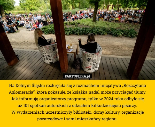 
    Na Dolnym Śląsku rozkręciła się z rozmachem inicjatywa „Rozczytana Aglomeracja”,