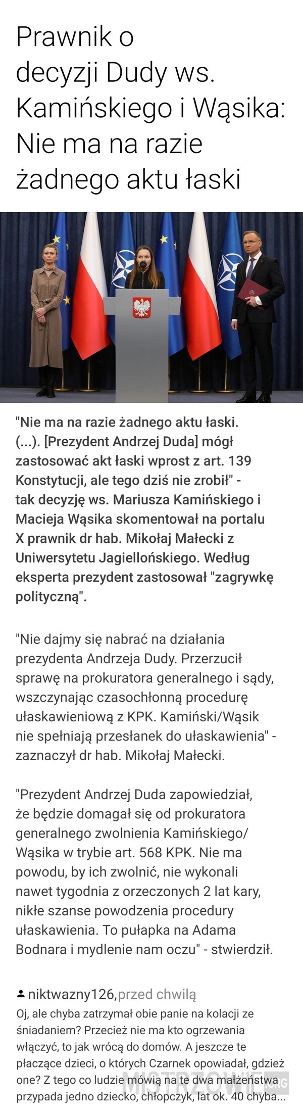 
    Akt łaski