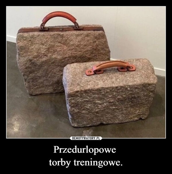 
    Przedurlopowe 
torby treningowe.