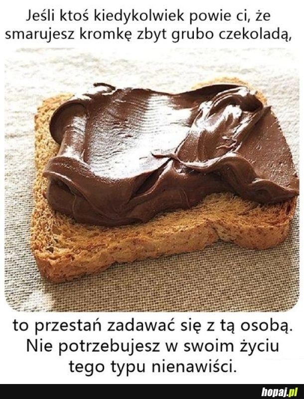 
    'Za grubo' nie istnieje