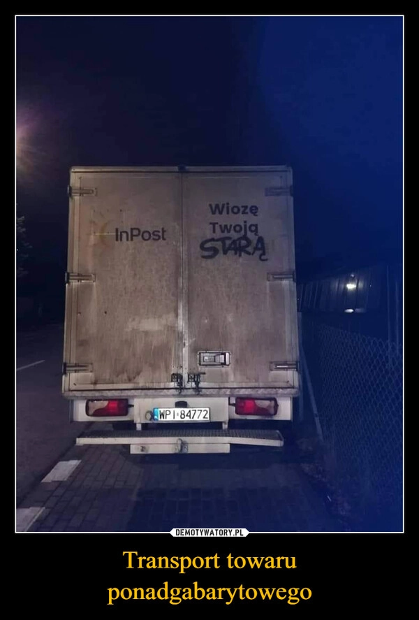 
    Transport towaru ponadgabarytowego