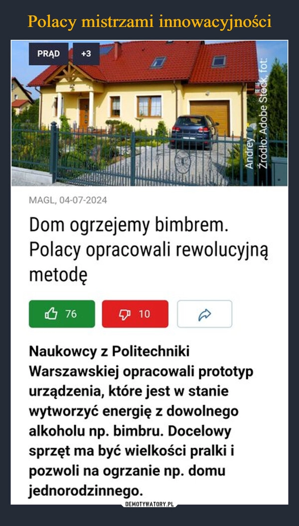 
    Polacy mistrzami innowacyjności