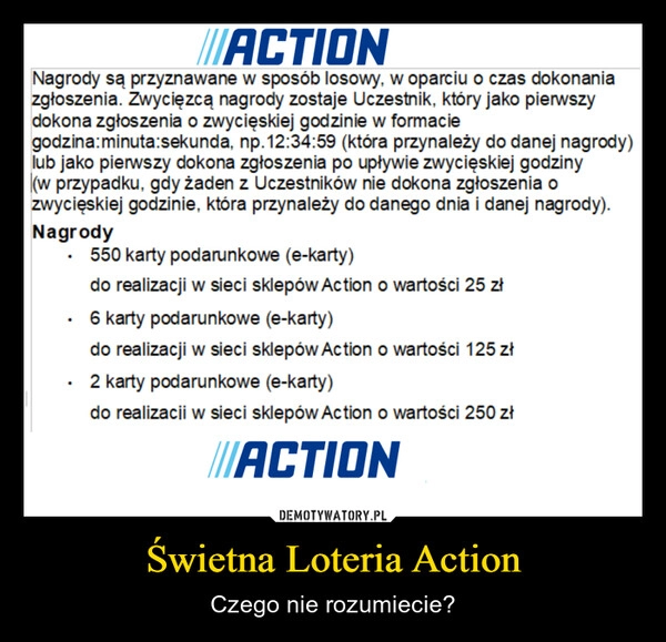 
    Świetna Loteria Action