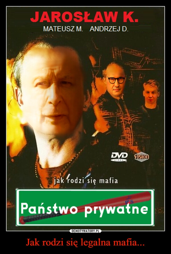 
    Jak rodzi się legalna mafia...