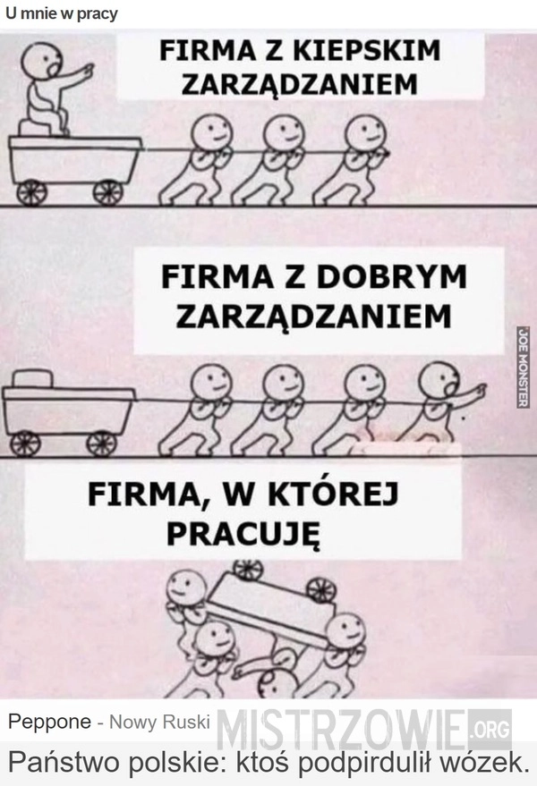 
    U mnie w pracy