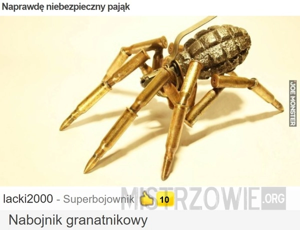 
    
			Naprawdę niebezpieczny pająk					