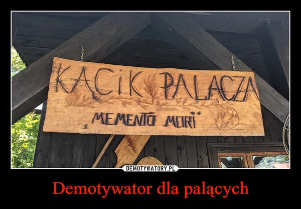 
    Demotywator dla palących