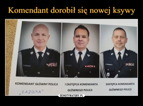 
    Komendant dorobił się nowej ksywy 