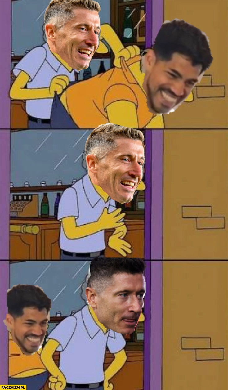 
    Lewandowski wywala Alvaro ten wraca komiks