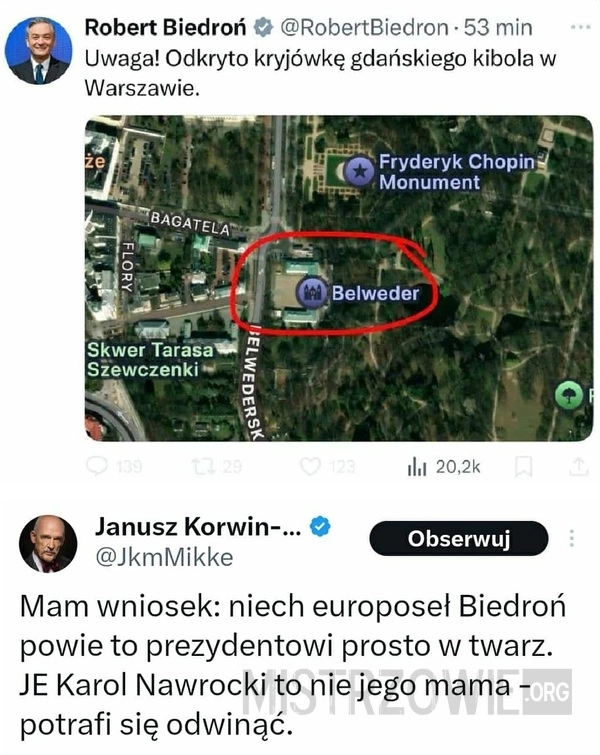 
    Korwin w formie