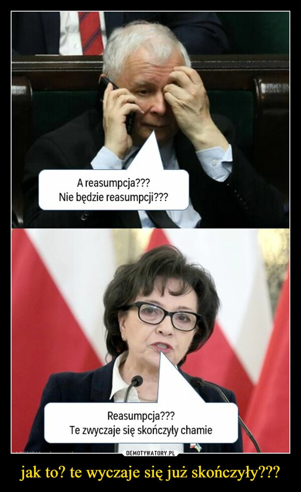 
    jak to? te wyczaje się już skończyły???