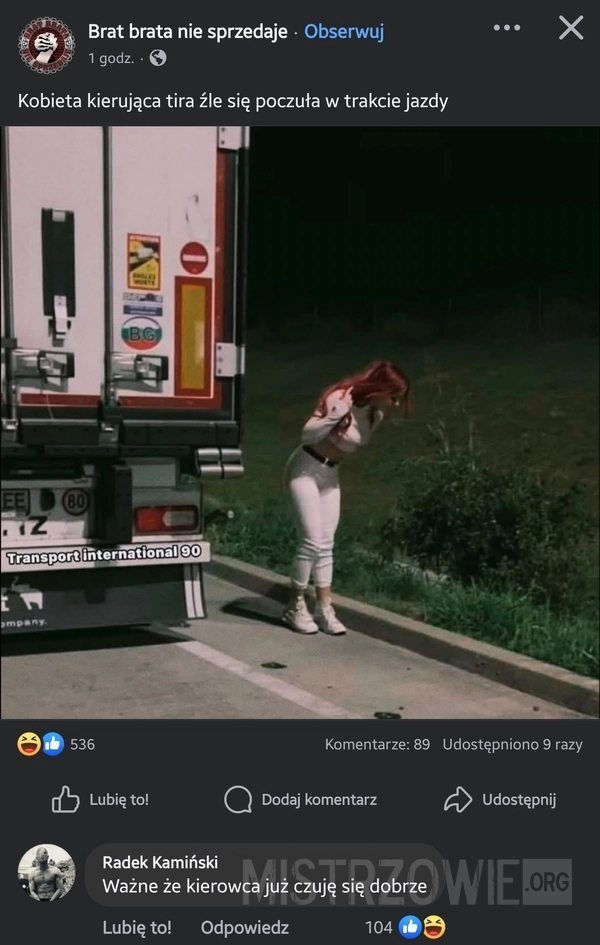 
    Najważniejsze jest samopoczucie za kółkiem