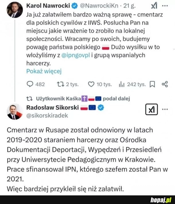 
    Fajny ten nowogrocki, wcale nie kłamie