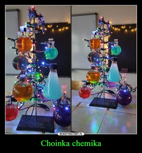 
    Choinka chemika