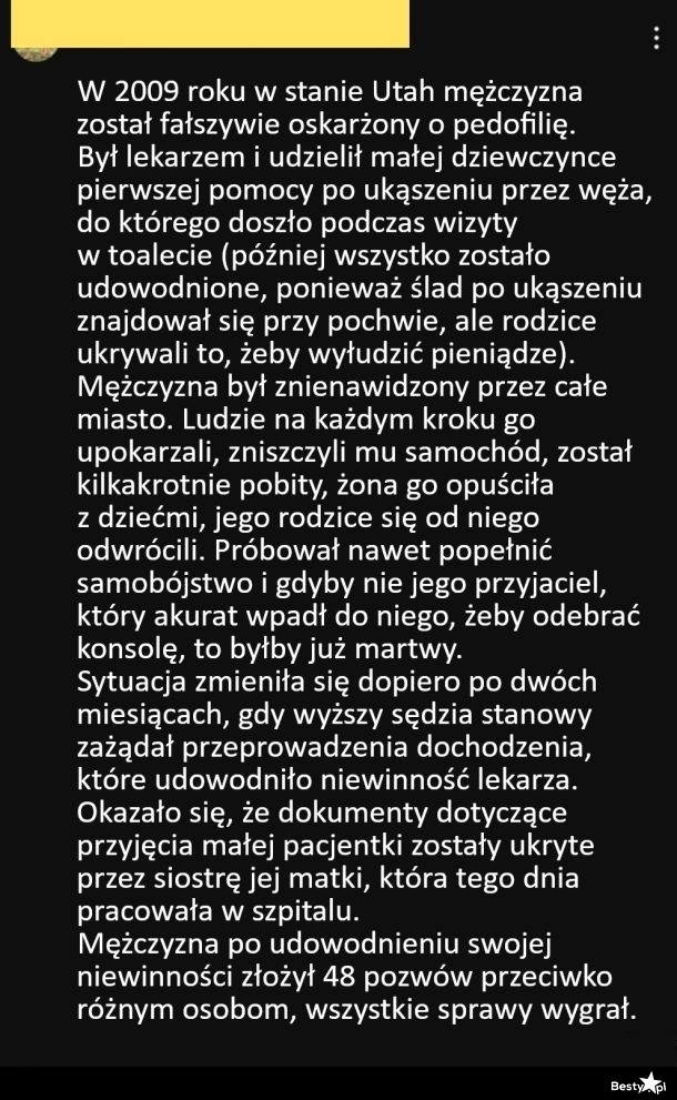 
    Fałszywe oskarżenie 