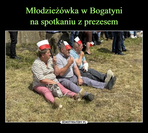 
    Młodzieżówka w Bogatyni
na spotkaniu z prezesem