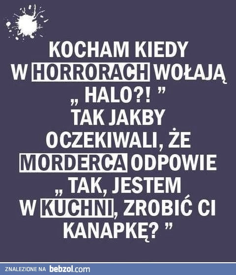 
    Komiczne horrory