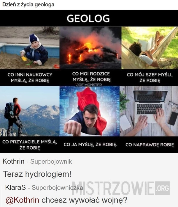 
    Dzień z życia geologa