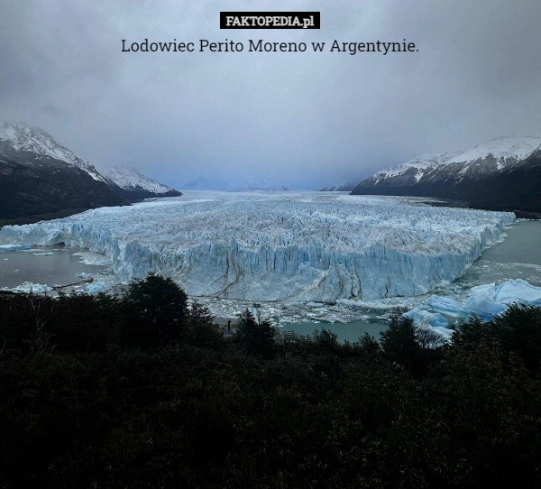 
    Lodowiec Perito Moreno w Argentynie.