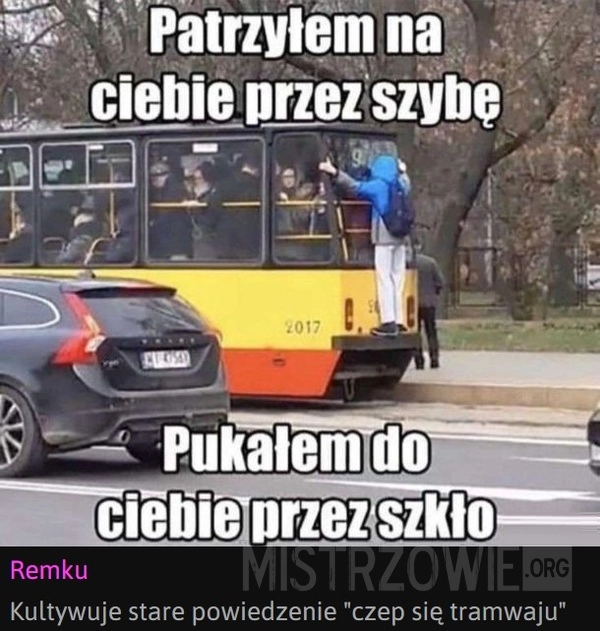 
    Patrzyłem na...
