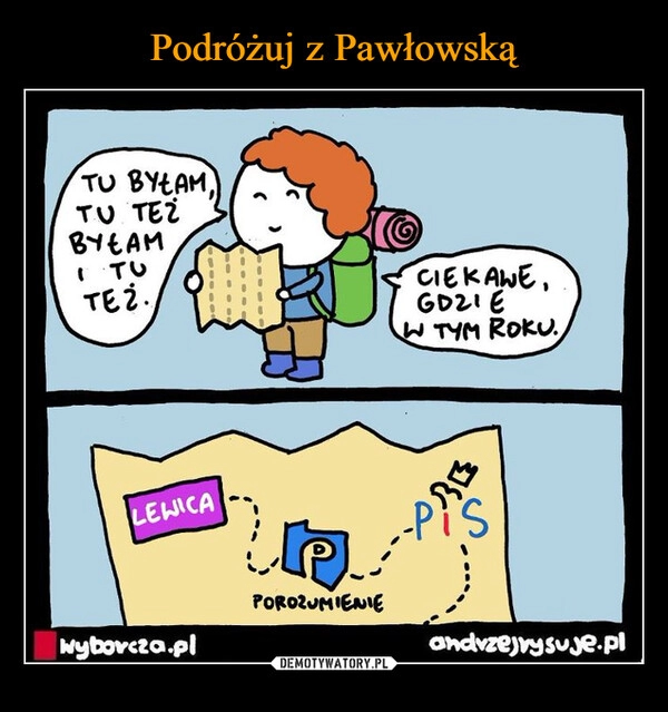 
    Podróżuj z Pawłowską