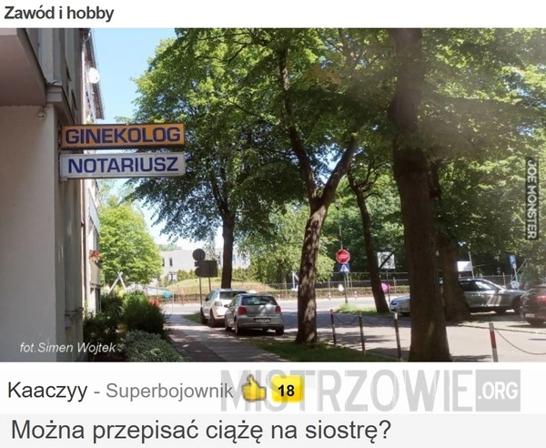 
    Zawód i hobby