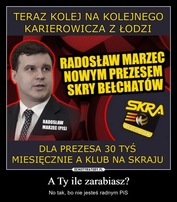 
    A Ty ile zarabiasz?