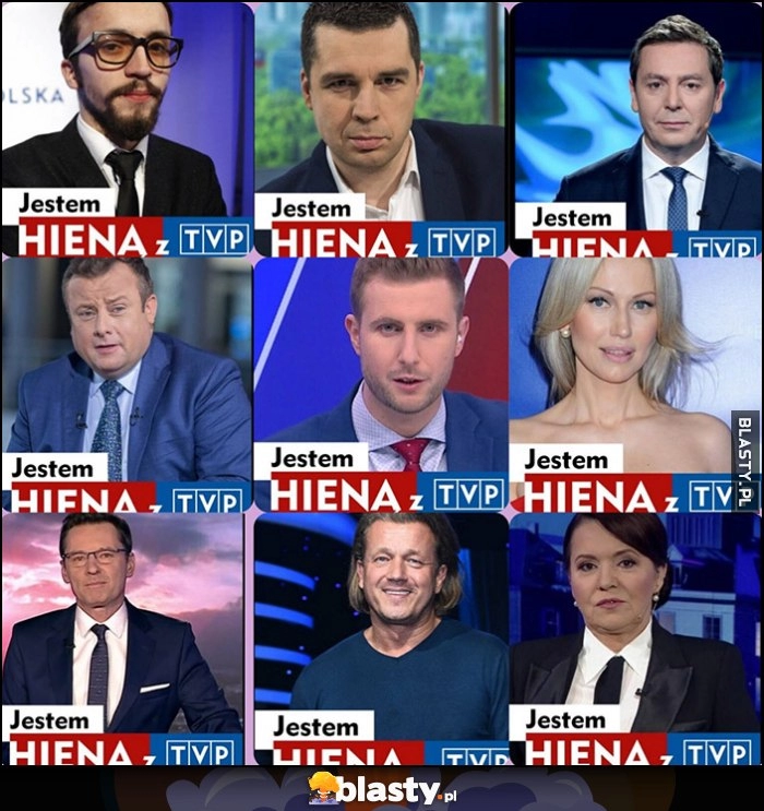 
    Jestem hieną z TVP TVPiS prezenterzy i gwiazdy