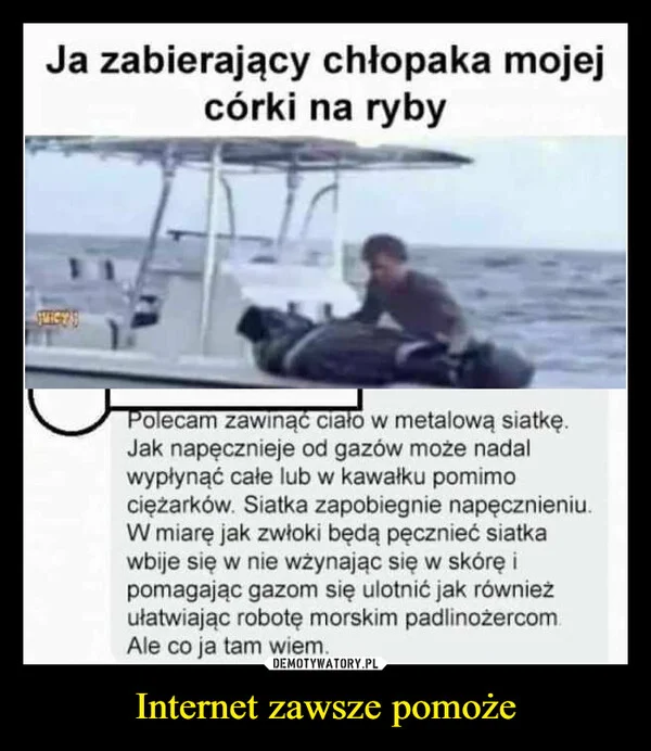 
    Internet zawsze pomoże