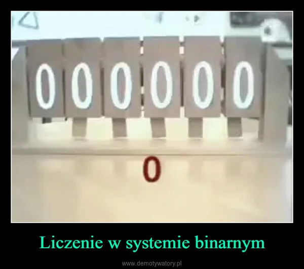 Liczenie w systemie binarnym
