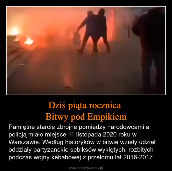 
    Dziś piąta rocznica Bitwy pod Empikiem