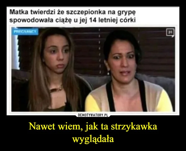 
    Nawet wiem, jak ta strzykawka wyglądała