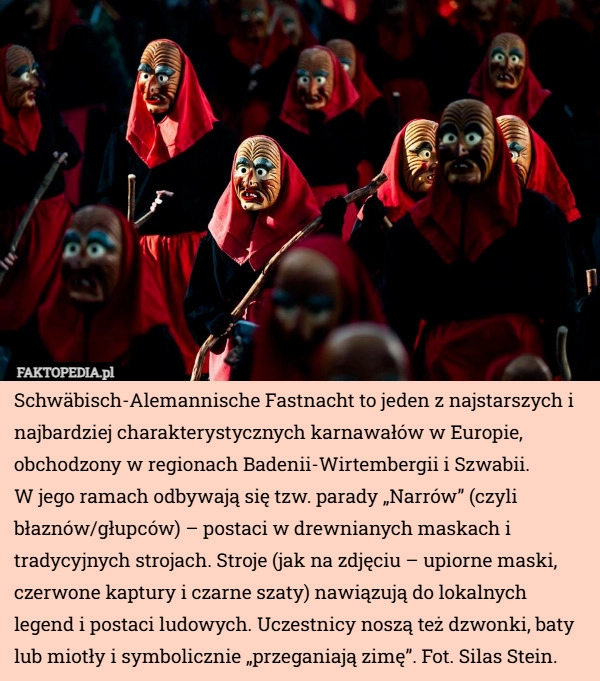 
    Schwäbisch-Alemannische Fastnacht to jeden z najstarszych i najbardziej...