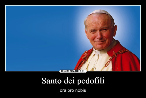 
    Santo dei pedofili