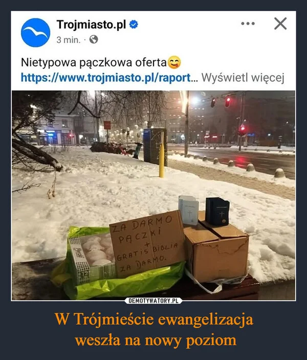 
    W Trójmieście ewangelizacja weszła na nowy poziom