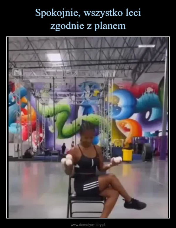 
    Spokojnie, wszystko leci zgodnie z planem