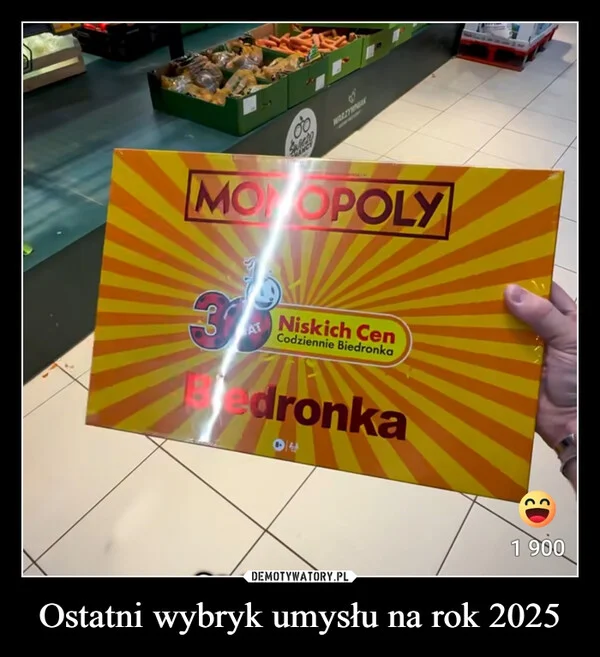 
    Ostatni wybryk umysłu na rok 2025