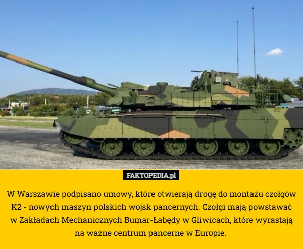 
    W Warszawie podpisano umowy, które otwierają drogę do montażu czołgów K2