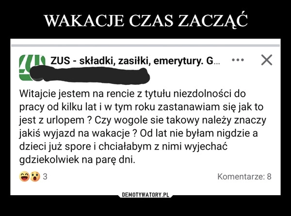 
    WAKACJE CZAS ZACZĄĆ