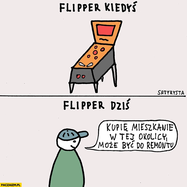 
    Flipper kiedyś vs dzisiaj kupię mieszkanie w tej okolicy może być do remontu